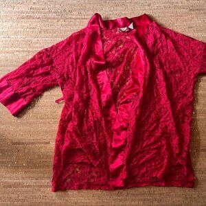 Vintage Victoria’s Secret Lace robe